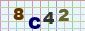 This is a captcha-picture. It is used to prevent mass-access by robots. (see: www.captcha.net)