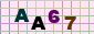 This is a captcha-picture. It is used to prevent mass-access by robots. (see: www.captcha.net)